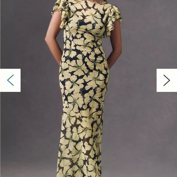 De La Vali Bougainvillea Maxi Dress - Picture 2 of 4